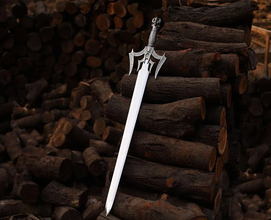 Hand-Forged Luciendar Sword of Light | Fantasy Replica by Kit Rae | Collectible Decorative Blade | Unique Gift for Him or Dad