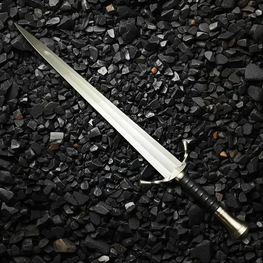 The Lord of the Rings Sword of Boromir – 38" Stainless Steel Replica with Leather-Wrapped Handle