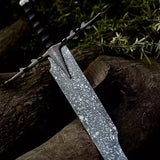 Handmade Fantasy Sword Replica | Ringwraith Nazgul Inspired Cosplay Prop | Unique Display Piece & Collector Gift