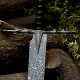 Handmade Fantasy Sword Replica | Ringwraith Nazgul Inspired Cosplay Prop | Unique Display Piece & Collector Gift
