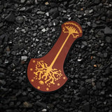 The Lord of the Rings White Glamdring Sword Replica – 40" Stainless Steel with Leather Handle & Wall Mount Display