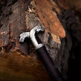 Witcher Sword Set – Geralt of Rivia Replica Swords, 44" Steel Longswords with Leather Handles & Scabbards