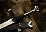 Handcrafted Anduril-Inspired Aragorn Sword – Fantasy Decorative Display Piece, Cosplay Prop, Personalized Gift for Him or Her