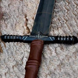 Handcrafted Viking Style Sword Gift | Medieval Decor Sword | Fantasy Cosplay Prop | Groomsmen or Boyfriend Gift | Personalized Gift