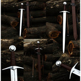 Battle Ready High Carbon Steel Waylander Knight Sword - 38"