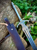 Handmade Dark Souls Sword Replica – 38" High Carbon Steel Battle Ready with Sheath