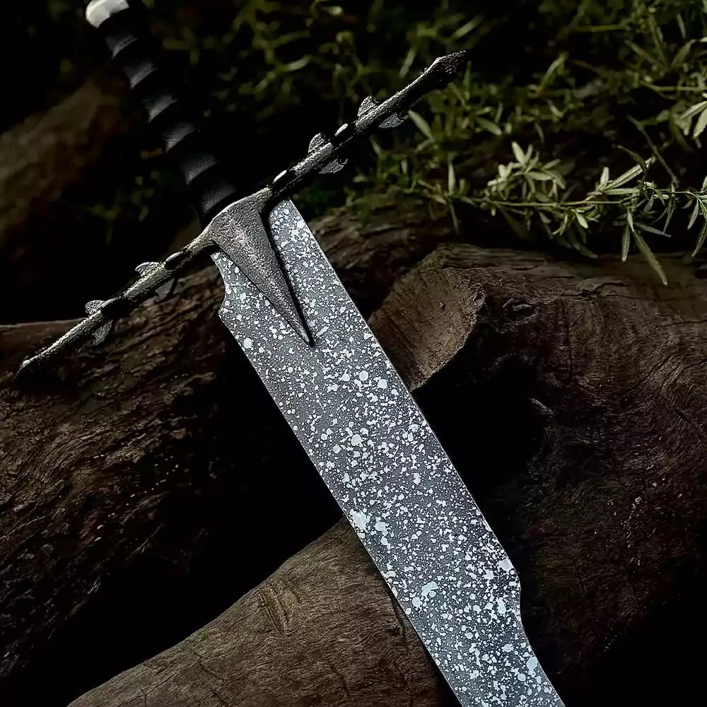 Handmade Fantasy Sword Replica | Ringwraith Nazgul Inspired Cosplay Prop | Unique Display Piece & Collector Gift