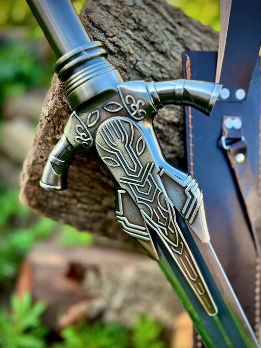 Handmade Dark Souls Sword Replica – 38" High Carbon Steel Battle Ready with Sheath