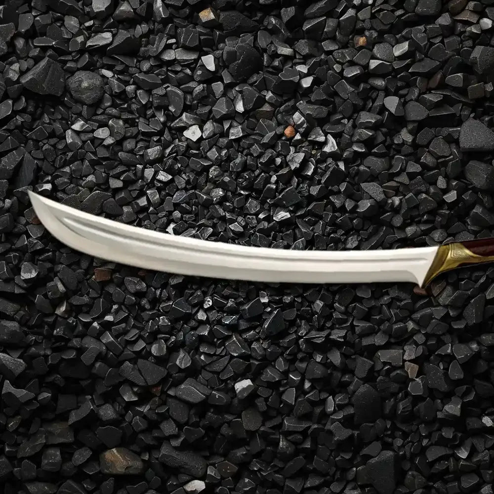 The Lord of the Rings High Elven Warrior Sword Replica – 40" Stainless Steel with Elven Vine Handle Design