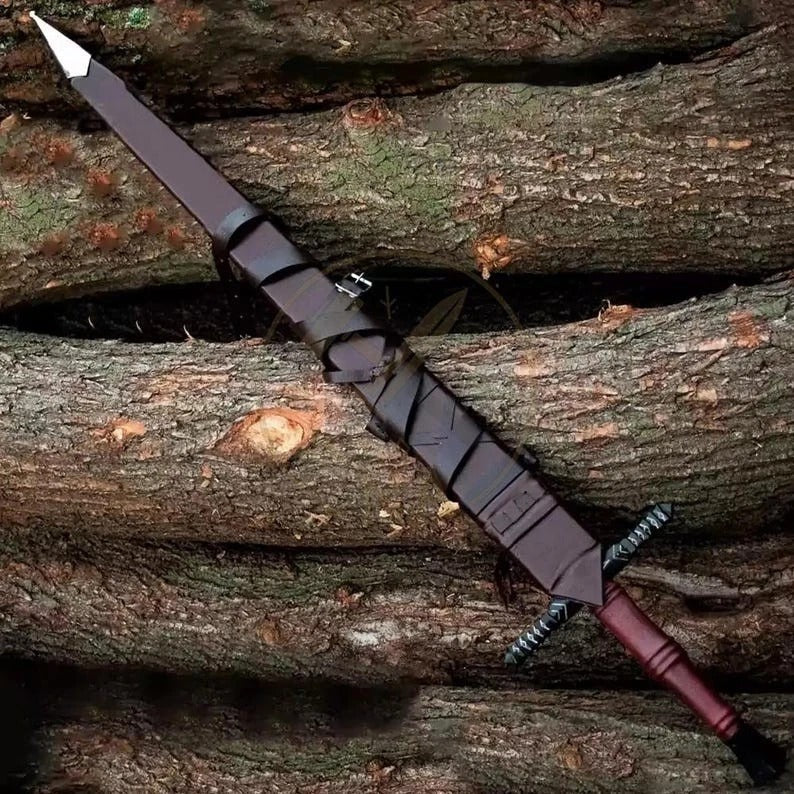 Handcrafted Viking Style Sword Gift | Medieval Decor Sword | Fantasy Cosplay Prop | Groomsmen or Boyfriend Gift | Personalized Gift