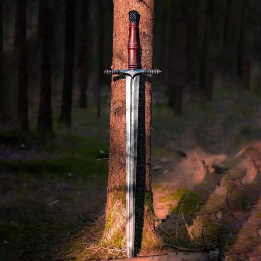 Handcrafted Viking Style Sword Gift | Medieval Decor Sword | Fantasy Cosplay Prop | Groomsmen or Boyfriend Gift | Personalized Gift