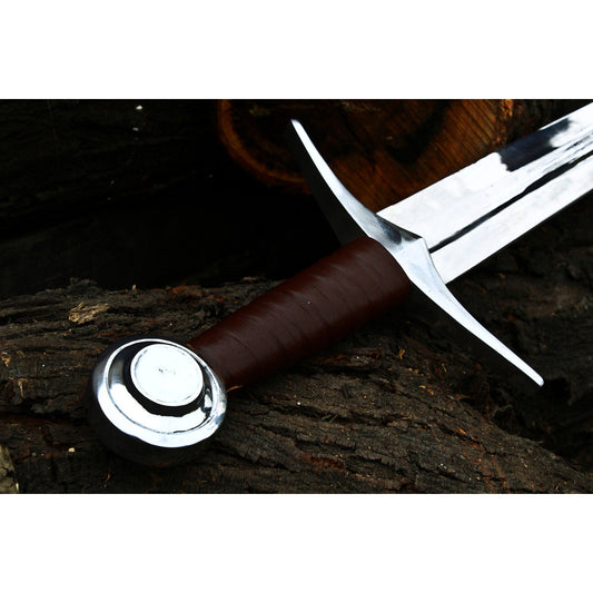 Battle Ready High Carbon Steel Waylander Knight Sword - 38"