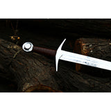 Battle Ready High Carbon Steel Waylander Knight Sword - 38"