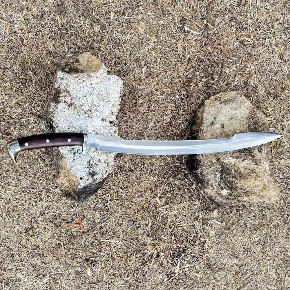 Handmade Carbon Steel Viking Sword - Kalis Hunting Survival Full Tang Blade