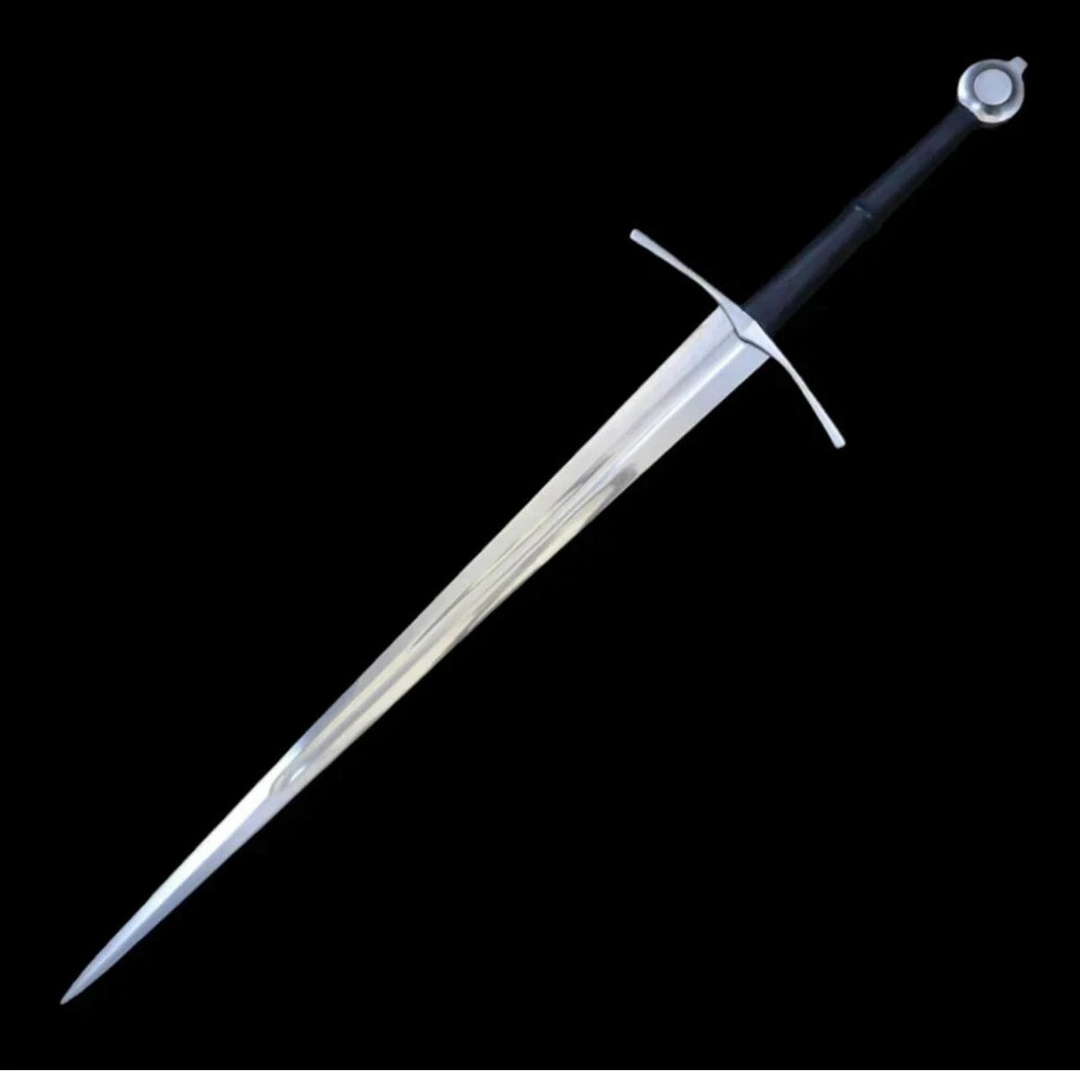 Hand-Forged 5160 Steel Viking Sword with Scabbard