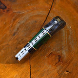 Copper Damascus Steel Folding Knife | Handmade Pocket